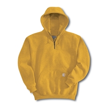 K217 Men�s Heavyweight Hooded Zip-Mock Sweatshirt