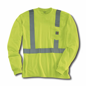 K233: High Visibility Class 2 Long Sleeve T-Shirt