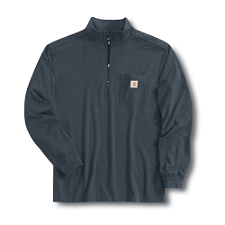 K246 Men's Long Sleeve, Work-Dry� Quarter-Zip Mock Turtle