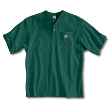 K84:  Short Sleeve Workwear Henley