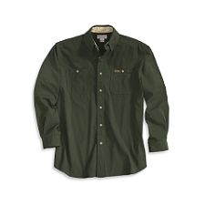 S207 Men�s Long-Sleeve Canvas Tradesmen Shirt