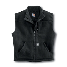 V28- Textured-Polyester Fleece Vest