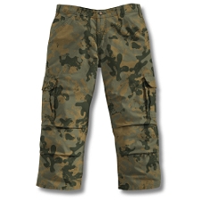 WB020 Women�s Camo Cropped Cargo Pant