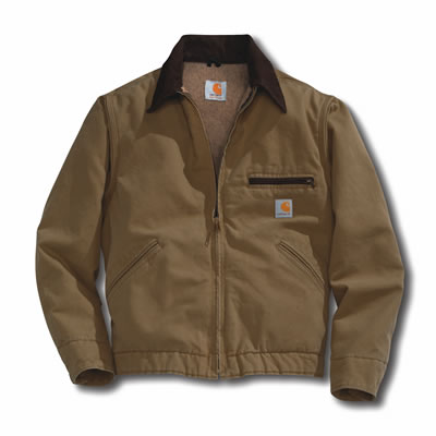 WJ097: Sandstone Detroit Jacket/Sherpa Lined