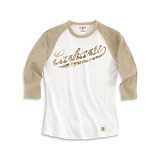 WK312 Women�s Team Carhartt Three-Quarter-Sleeve T-Shirt