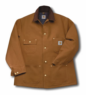 C01:  Duck Chore Coat � Blanket Lined