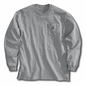 K126:  Long Sleeve Workwear T-Shirt