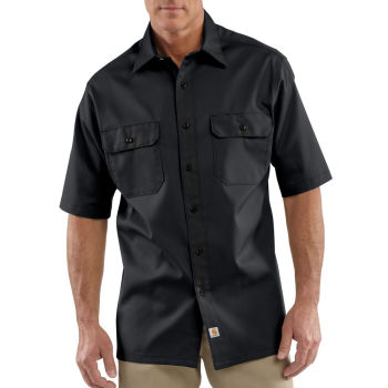 S223: Short-Sleeve Twill Work Shirt