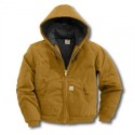 J140 - Quilted-Flannel-Lined Duck Active Jac 